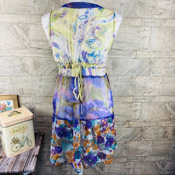 Anthropologie Petanu by pashma silk tunic dress - Picture 3 of 8